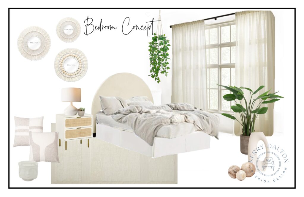 Boho Bedroom Concept